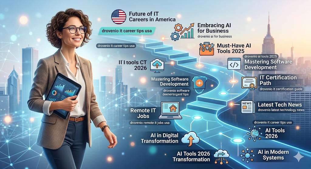drovenio it career tips usa